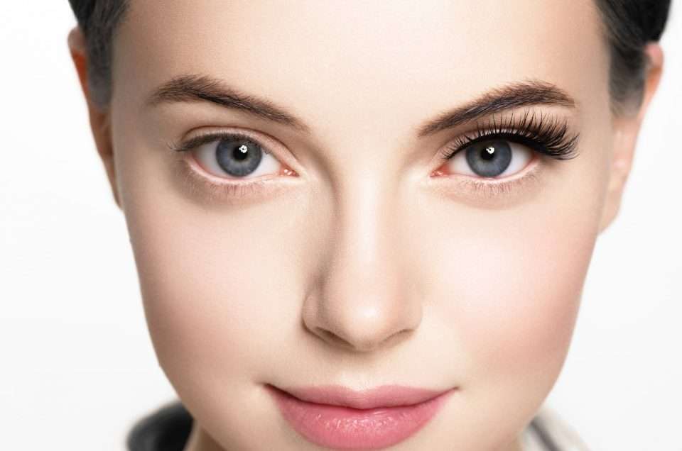 healthy and beautiful lashes